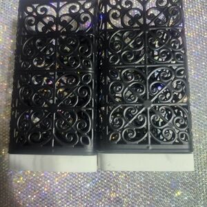 Bath & Body Works Black and White Wallflower Holders